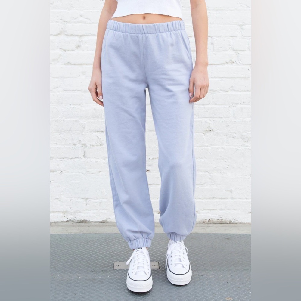 Brandy Melville Light Blue Rosa Sweatpants